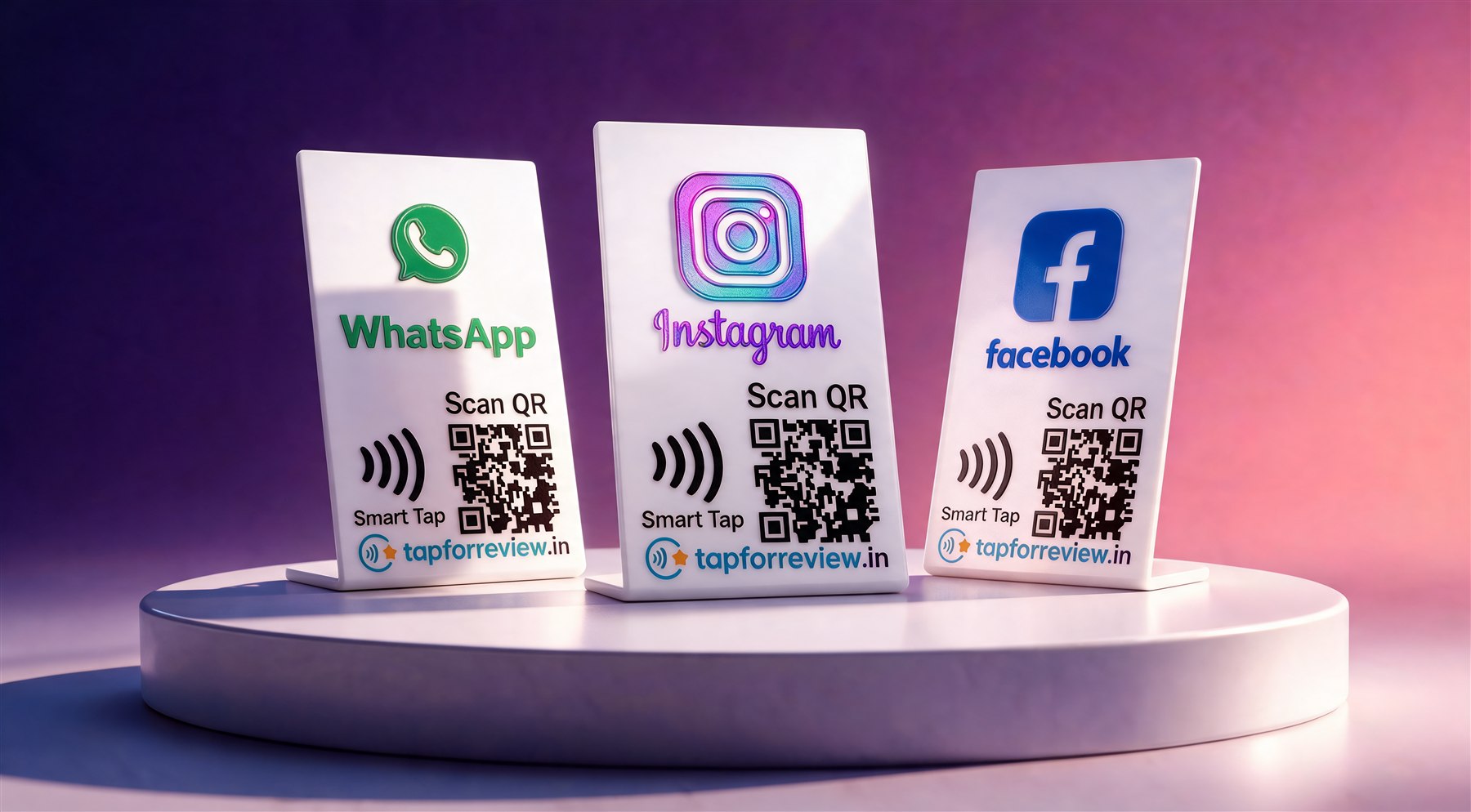 Smart Tap Custom Brand Stand